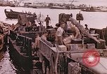 Image of unloading supplies Saipan Northern Mariana Islands, 1944, second 37 stock footage video 65675059668