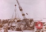 Image of unloading supplies Saipan Northern Mariana Islands, 1944, second 49 stock footage video 65675059668