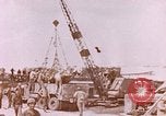 Image of unloading supplies Saipan Northern Mariana Islands, 1944, second 53 stock footage video 65675059668