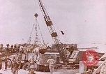 Image of unloading supplies Saipan Northern Mariana Islands, 1944, second 54 stock footage video 65675059668