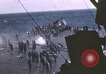 Image of USS Intrepid Pacific Ocean, 1945, second 4 stock footage video 65675059669
