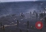 Image of USS Intrepid Pacific Ocean, 1945, second 8 stock footage video 65675059669