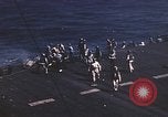 Image of USS Intrepid Pacific Ocean, 1945, second 13 stock footage video 65675059669