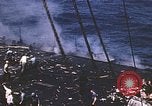 Image of USS Intrepid Pacific Ocean, 1945, second 26 stock footage video 65675059669