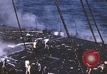 Image of USS Intrepid Pacific Ocean, 1945, second 27 stock footage video 65675059669