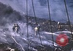 Image of USS Intrepid Pacific Ocean, 1945, second 32 stock footage video 65675059669