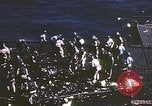 Image of USS Intrepid Pacific Ocean, 1945, second 52 stock footage video 65675059669