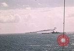 Image of USS Intrepid Pacific Ocean, 1945, second 21 stock footage video 65675059670