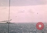 Image of USS Intrepid Pacific Ocean, 1945, second 28 stock footage video 65675059670