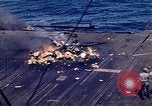 Image of USS Intrepid Pacific Ocean, 1945, second 44 stock footage video 65675059670