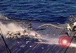 Image of USS Intrepid Pacific Ocean, 1945, second 53 stock footage video 65675059670