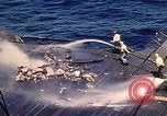Image of USS Intrepid Pacific Ocean, 1945, second 56 stock footage video 65675059670