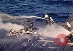 Image of USS Intrepid Pacific Ocean, 1945, second 57 stock footage video 65675059670