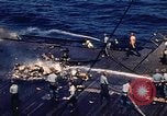 Image of USS Intrepid Pacific Ocean, 1945, second 62 stock footage video 65675059670