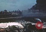 Image of USS Intrepid Pacific Ocean, 1945, second 21 stock footage video 65675059672