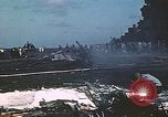 Image of USS Intrepid Pacific Ocean, 1945, second 22 stock footage video 65675059672