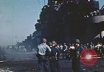 Image of USS Intrepid Pacific Ocean, 1945, second 39 stock footage video 65675059672
