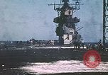 Image of USS Intrepid Pacific Ocean, 1945, second 53 stock footage video 65675059672