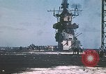 Image of USS Intrepid Pacific Ocean, 1945, second 54 stock footage video 65675059672