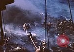 Image of USS Intrepid Pacific Ocean, 1945, second 35 stock footage video 65675059673