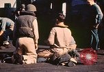Image of USS Intrepid Pacific Ocean, 1945, second 29 stock footage video 65675059674