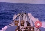 Immagine di Cruiser USS San Francisco Oceano Pacifico, 1944, secondo 37 filmato di repertorio 65675059675