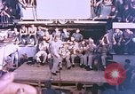 Image Le Capitaine de corvette Eddie Peabody et la troupe de divertir les marins Ulithi Îles Caroline, 1944, de la seconde 8 séquences d'archives historiques vidéo 65675059677