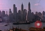 Standbild USS Franklin New York City USA, 1945, aus Sekunde 6 historischem Filmmaterial Videoclip 65675059686