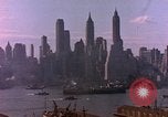 Standbild USS Franklin New York City USA, 1945, aus Sekunde 22 historischem Filmmaterial Videoclip 65675059686