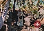 Image of Catholic Mass Makin Island Kiribati Islands, 1943, second 33 stock footage video 65675059701