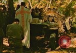 Image of Catholic Mass Makin Island Kiribati Islands, 1943, second 39 stock footage video 65675059701