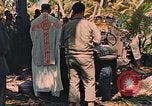 Image of Catholic Mass Makin Island Kiribati Islands, 1943, second 46 stock footage video 65675059701