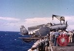 Immagine di F6F aeromobile Oceano Pacifico, 1945, secondo 8 filmato di repertorio 65675059716