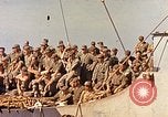 Image of Soldiers and sailors aboard a US Navy Transport ship Pacific Ocean, 1945, second 3 stock footage video 65675059730