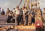 Image of Soldiers and sailors aboard a US Navy Transport ship Pacific Ocean, 1945, second 12 stock footage video 65675059730