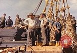 Image of Soldiers and sailors aboard a US Navy Transport ship Pacific Ocean, 1945, second 14 stock footage video 65675059730
