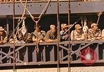 Image of Soldiers and sailors aboard a US Navy Transport ship Pacific Ocean, 1945, second 22 stock footage video 65675059730