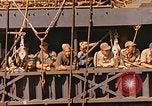 Image of Soldiers and sailors aboard a US Navy Transport ship Pacific Ocean, 1945, second 30 stock footage video 65675059730