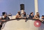 Image of Soldiers and sailors aboard a US Navy Transport ship Pacific Ocean, 1945, second 36 stock footage video 65675059730