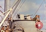 Image of Soldiers and sailors aboard a US Navy Transport ship Pacific Ocean, 1945, second 56 stock footage video 65675059730