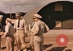 Image of 302nd Naval Construction Battalion members receive Purple Hearts Leyte Philippines, 1945, second 51 stock footage video 65675059731