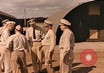 Image of 302nd Naval Construction Battalion members receive Purple Hearts Leyte Philippines, 1945, second 52 stock footage video 65675059731