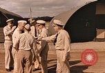Image of 302nd Naval Construction Battalion members receive Purple Hearts Leyte Philippines, 1945, second 54 stock footage video 65675059731