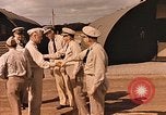 Image of 302nd Naval Construction Battalion members receive Purple Hearts Leyte Philippines, 1945, second 55 stock footage video 65675059731