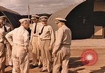 Image of 302nd Naval Construction Battalion members receive Purple Hearts Leyte Philippines, 1945, second 57 stock footage video 65675059731