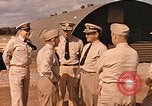 Image of 302nd Naval Construction Battalion members receive Purple Hearts Leyte Philippines, 1945, second 59 stock footage video 65675059731