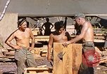 Image of Seabees constructing cargo containers Leyte Philippines, 1945, second 26 stock footage video 65675059732