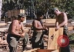 Image of Seabees constructing cargo containers Leyte Philippines, 1945, second 31 stock footage video 65675059732