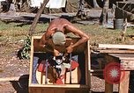 Image of Seabees constructing cargo containers Leyte Philippines, 1945, second 41 stock footage video 65675059732
