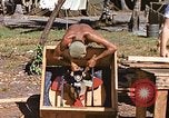 Image of Seabees constructing cargo containers Leyte Philippines, 1945, second 42 stock footage video 65675059732